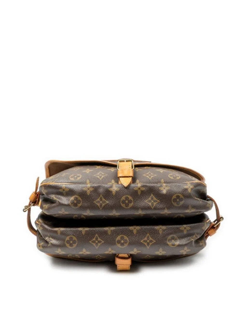 Louis Vuitton Saumur Brown Monogram Canvas Crossbody
